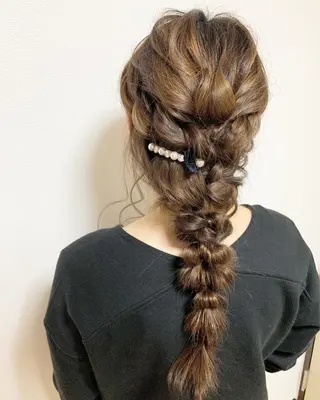 ヘアアレンジ ショート&ボブ井上 菜樹のヘアスタイル