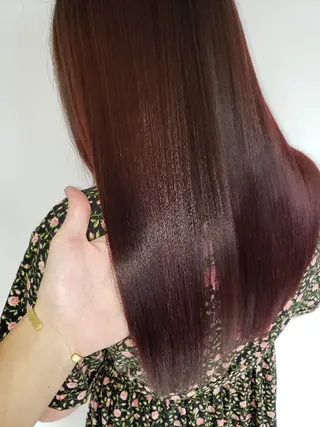 セミロング カラー 成瀬 弘光のヘアスタイル
