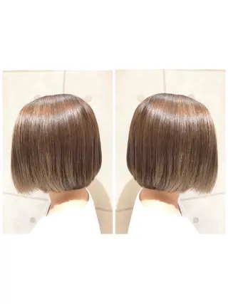 ショート カラー ブリーチ/髪質改善 🍊店長MASAKiのヘアスタイル