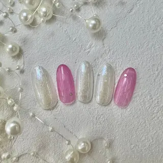 ネイル ⭐︎休業中の練習⭐︎ JNA認定講師髙橋のネイルデザイン