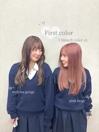 ロング 🎀暖色カラー🎀 airi♡のヘアスタイル