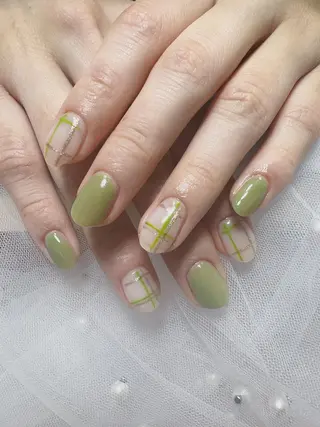 ショート カラー ネイル Nail NaNaのネイルデザイン