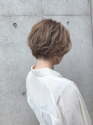 ショート カラー ヘアアレンジ 【代表】 たき〜のヘアスタイル