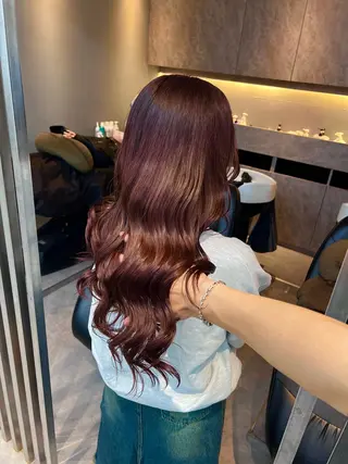 ロング 🫧髪質改善•艶カラ ー特化🫧谷奥甲太のヘアスタイル