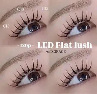 マツエク・マツパ アンドグレース・ブロウ長浜店所属・AnD'GRACE 滝本のマツエク・マツパデザイン