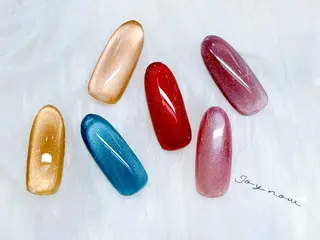 カラー Joy Nowのネイルデザイン