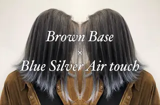 ミディアム カラー ヘアアレンジ アンドウ ユウ/ レイヤーカット/韓国のヘアスタイル