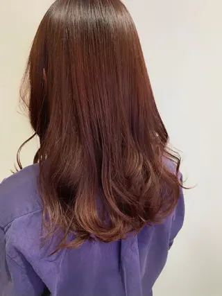 セミロング カラー パーマ ヘアアレンジ 近藤千翔🩵 髪質改善Periodのエステ・リラクイメージ