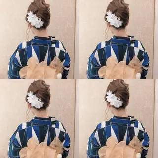 ミディアム ヘアアレンジ 🌷MAYU 🌷のヘアスタイル