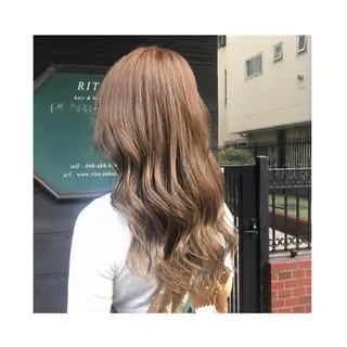 ロング ❁⃘ ち だ り さ ❁⃘のヘアスタイル