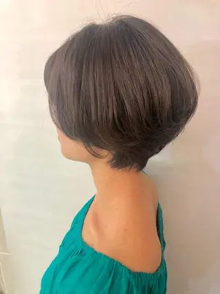 ショート カラー SNSで大バズり‼️ 欧米風ヘア大ヒット中のヘアスタイル