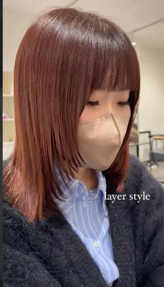 ミディアム cocotte🦋 miyuのヘアスタイル