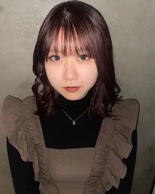 ミディアム カラー nambu-GARDEN所属・上田 昂雅のヘアスタイル