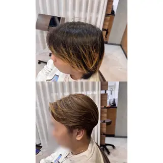 カラー メンズ Palette所属・Palette/ Nanakaの眉毛・アイブロウイメージ