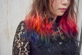 ミディアム GATE.所属・GATE. staffのヘアスタイル