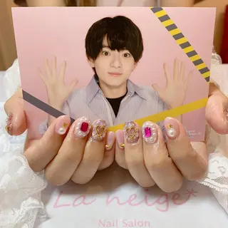 ネイル La neige* yuki 🥯🍑のネイルデザイン