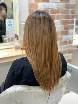 セミロング 難波 勝哉のヘアスタイル