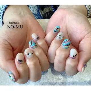 ネイル hair＆nail NO-MU所属・hair＆nail NO-MUのネイルデザイン