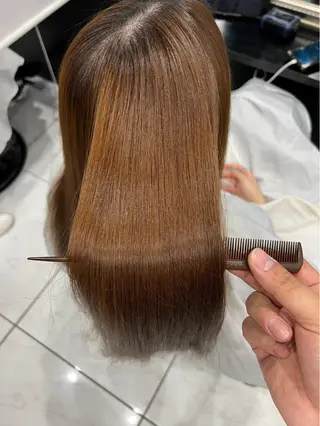 ロング 杉本 由貴のヘアスタイル