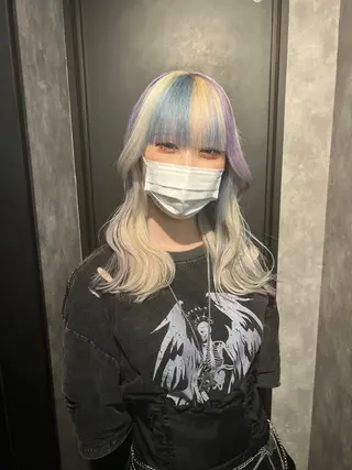 ミディアム 山口 真世のヘアスタイル