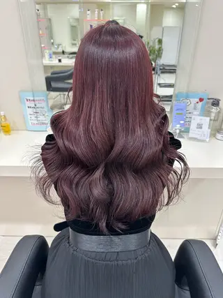 セミロング カラー 🤍韓国大人っぽ ベージュMAI🤍のヘアスタイル