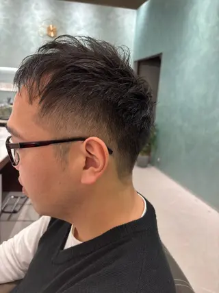 メンズ カシータフロル所属・メンズカット／パーマ つきなのヘアスタイル