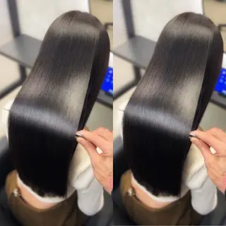 ロング カラー 新宿/美髪矯正 髪質改善/韓国風山本のヘアスタイル