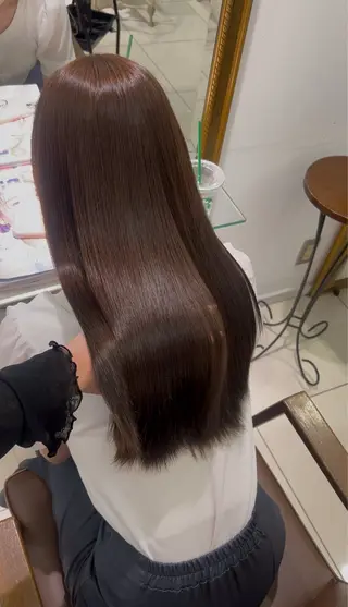 ロング カラー ハイトーンカラー 🤍🫧 長井 律のヘアスタイル