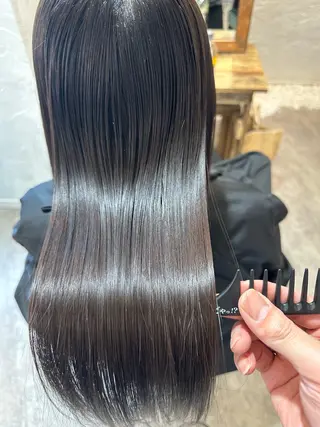 セミロング カラー fuu。。。銀座所属・美髪質改善✨ 縮毛矯正✨HIDEのヘアスタイル