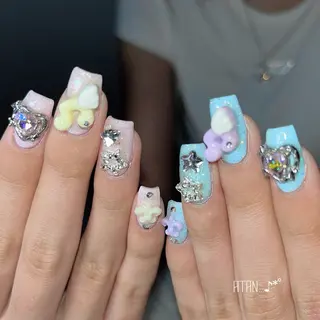 ネイル 🐕‍🦺Yappy 💗A-tanのネイルデザイン