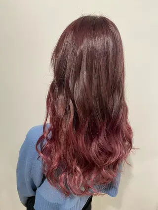 ロング 【.ico】心斎橋/ ウルフ/飛田ゆうきのヘアスタイル