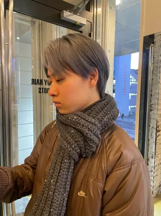 ショート アイブロウリフト パーマモデル/はなのヘアスタイル