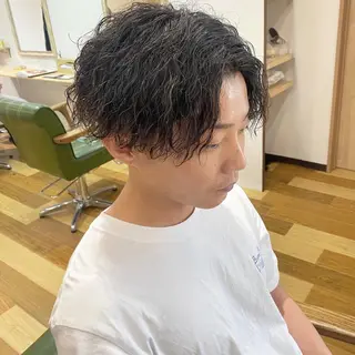 パーマ メンズ en⁺　trust所属・レノ/en trust/金沢市のヘアスタイル