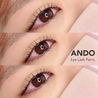 マツエク・マツパ ANDO HIKARIのマツエク・マツパデザイン