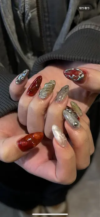 ネイル ᗰIᖇᗩ🍓★ ᑎᗩIᒪのネイルデザイン