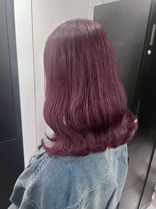 ミディアム カラー ダブルカラー🫐 /まゆ🎀のヘアスタイル