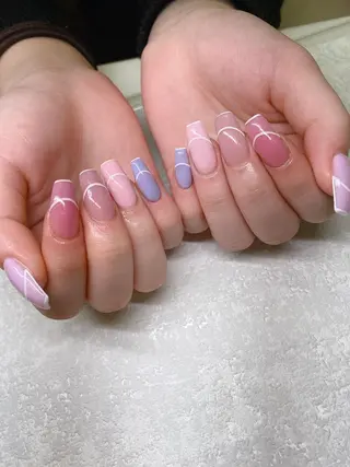 ミディアム JNA認定講師🌸 RIEのネイルデザイン