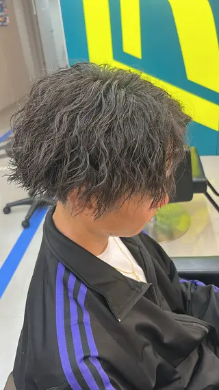 パーマ DAZZLE hair RUSH所属・松井 陸のヘアスタイル