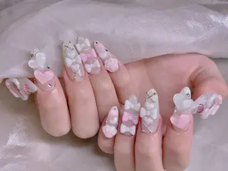 ネイル 長さだし専門店 M2 rikaのネイルデザイン