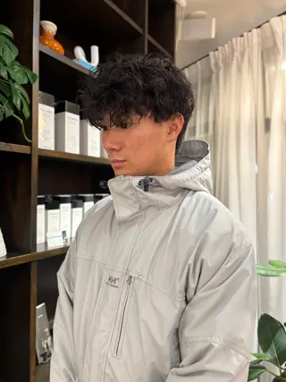 メンズ メンズパーマ/ 上原琉介のヘアスタイル