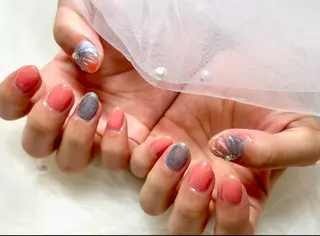 ネイル 頑張る女性の味方✴︎ M.i　nail ♡のネイルデザイン