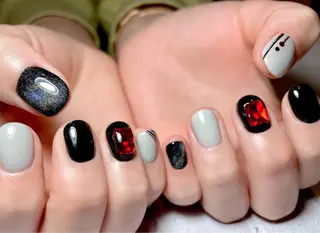 ネイル Spiky とうげ ふうかのネイルデザイン