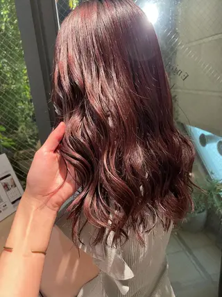 セミロング カラー まつ毛パーマ🐏 NANAMIのマツエク・マツパデザイン