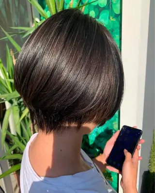 ショート 佐藤 慈巳のヘアスタイル