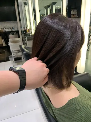 ショート air -GINZA tower所属・小潟 千尋のヘアスタイル