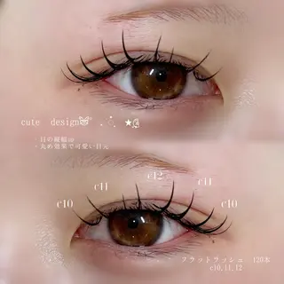 マツエク・マツパ betty nanamiのマツエク・マツパデザイン