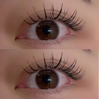 マツエク・マツパ EYELA Mizukami❄️のマツエク・マツパデザイン