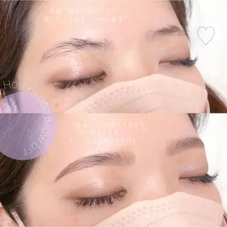 ミディアム カラー パーマ ヘアアレンジ メンズ キッズ ネイル マツエク・マツパ アイブロウ 眉毛専門サロン 【muni】福島野田の眉毛・アイブロウイメージ