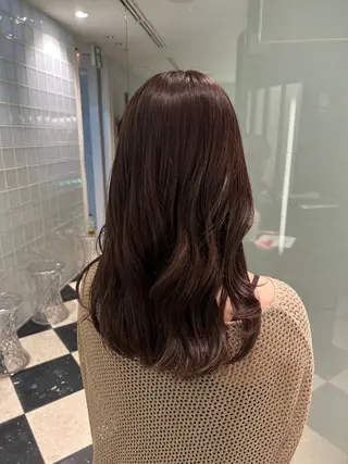 セミロング 大谷美佳/レイヤー カット/ツヤ髪のヘアスタイル