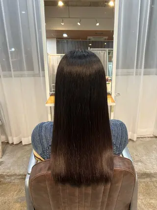 ロング 大嘉田 麻凜のヘアスタイル